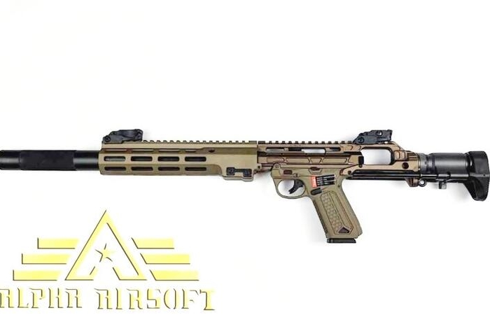 AAP-01全槍客製化改裝卡賓SD版 沙