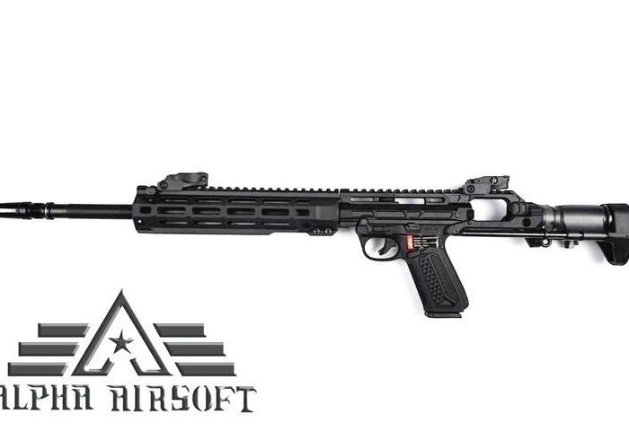 AAP-01全槍客製化改裝卡賓版 黑