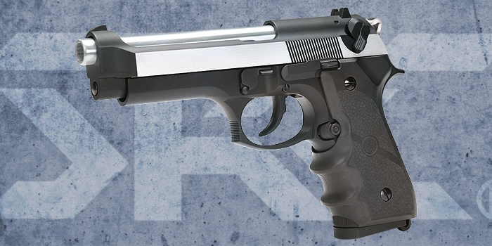SR92 雙色版全金屬瓦斯退膛手槍