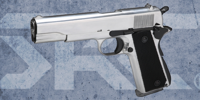 SRC SR-1911白金版 CO2自動退膛手槍