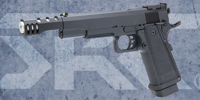 SRC SR HI-CAPA 5.1 黑色特仕版 全金屬瓦斯退膛手槍