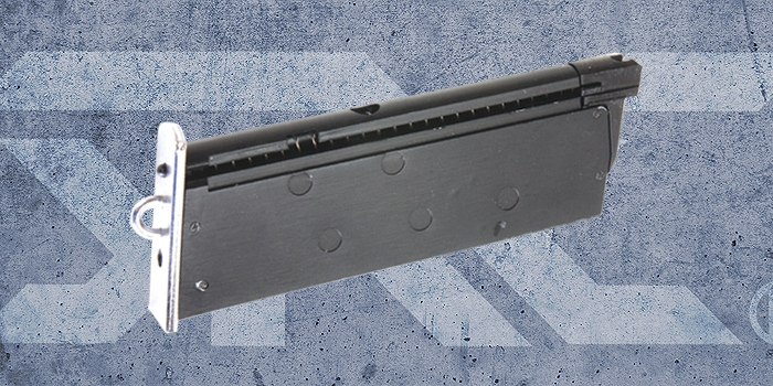 SRC SR33-M 10連 全金屬瓦斯彈匣 銀色