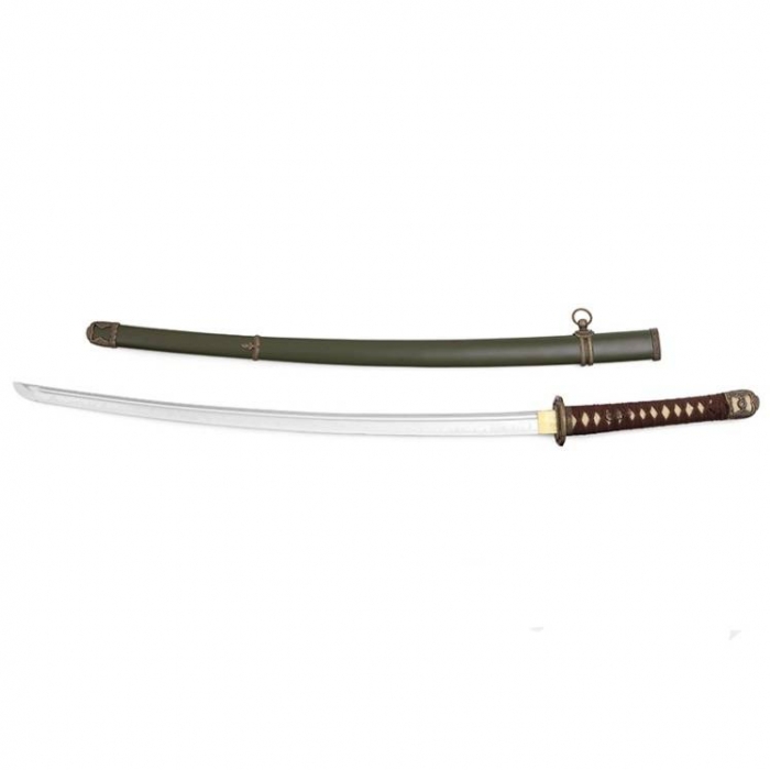 【ALPHA】軍刀-塑料日式武術練習用刀-白刃-武士刀
