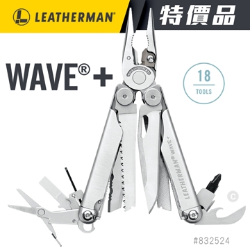 Wave Plus 工具鉗-銀色 【型號】#832524 (黑尼龍套)