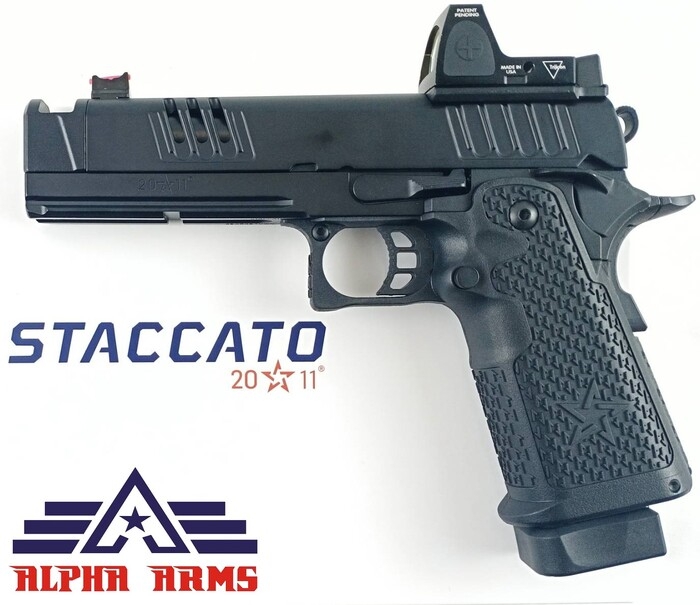 【競技版】EMG STACCATO XC 2011 真槍授權 GBB 瓦斯手槍