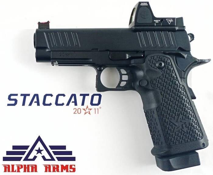 【競技版】EMG STACCATO C2 2011 真槍授權 GBB 瓦斯手槍