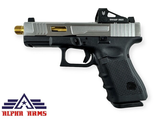 VFC FI MK2 Glock-19 Gen4 真槍授權 不鏽鋼滑套總成槍 銀