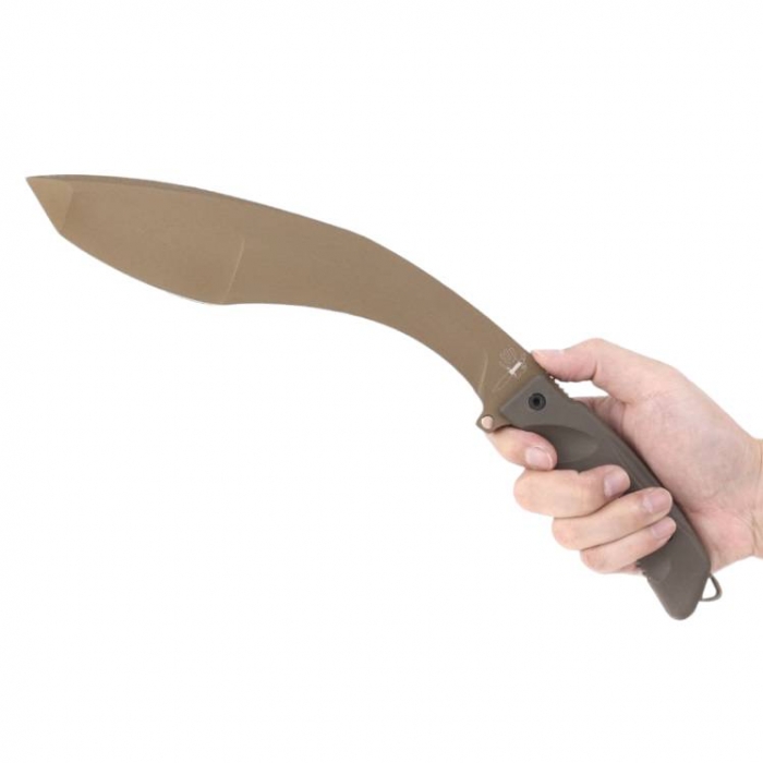 FOX EXTREME TACTICAL KUKRI 極端戰術闊爾克叢林刀 TAN