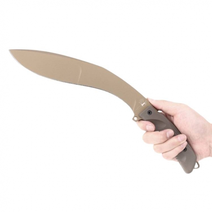 FOX EXTREME TACTICAL KUKRI 極端戰術闊爾克叢林刀 TAN